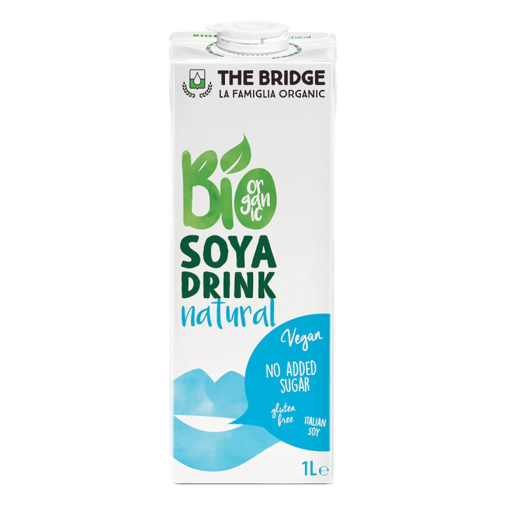 Napój Sojowy Bez Dodatku Cukrów Bezglutenowy BIO 1l - The Bridge - Eko