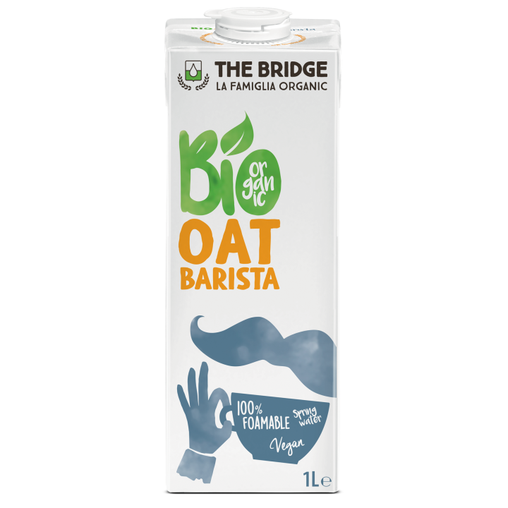 Napój Owsiany Barista BIO 1 l - The Bridge - Ekochatka