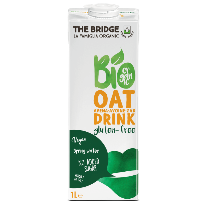 Napój Owsiany Bezglutenowy BIO 1 l - The Bridge - Ekochatka
