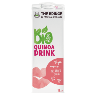 Napój z Quinoa i Ryżu Bezglutenowy BIO 1 l - The Bridge - Ekochatka