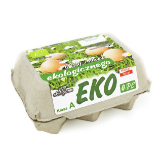 Jaja Ekologiczne BIO 6 szt. 420 g - Szerszeń - Ekochatka