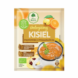 Kisiel Instant Pigwowiec z Pomarańczą Bezglutenowy BIO 30 g - Dary Nat