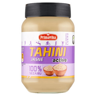 Tahini Jasne Active Pasta Sezamowa Bezglutenowe 460 g - Primavika - Ek