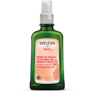 Olejek na Rozstępy do Masażu dla Kobiet w Ciąży 100 ml - Weleda - Ekoc