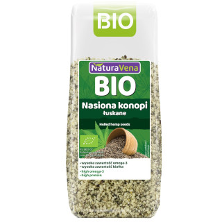 Nasiona Konopi Luskane BIO 200 g - Naturavena - Ekochatka