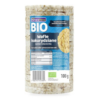 Wafle Kukurydziane z Quinoa i Solą Morską BIO 100 g - Naturavena