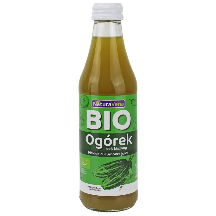 Sok z Ogórków Kiszonych BIO 250 ml - Naturavena - Ekochatka