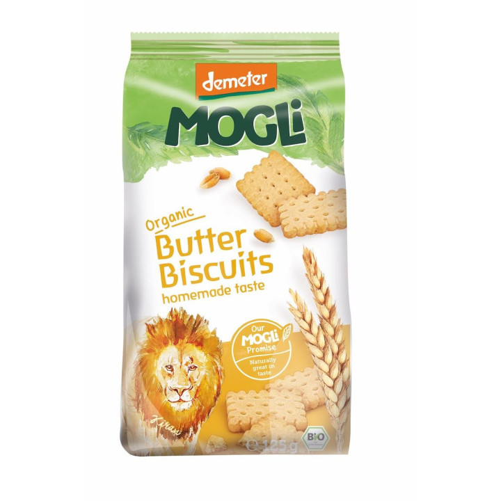 Herbatniki Maślane DEMETER BIO 125g | MOGLI - Ekochatka