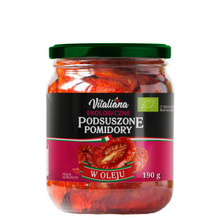 Pomidory Podsuszone w Oleju BIO 190 g - Vitaliana - Ekochatka