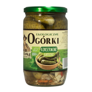 Ogórki Konserwowe Kartuskie BIO 670 g - Od Zenka Tradycyjnie - Ekochat