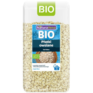 Płatki Owsiane BIO 600 g - Naturavena - Ekochatka