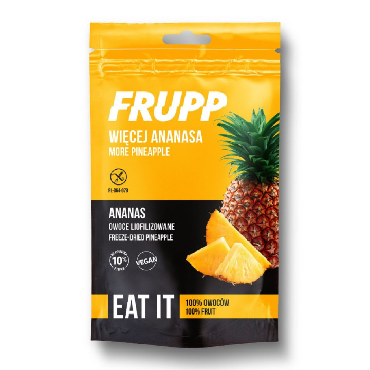 Ananas Liofilizowany Bezglutenowy 15 g - Celiko - Ekochatka