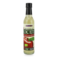Ocet Jabłkowy Niefiltrowany 5% BIO 250 ml - Naturavena