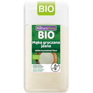 Mąka Gryczana Jasna Bezglutenowa BIO 500 g - Naturavena - Ekochatka