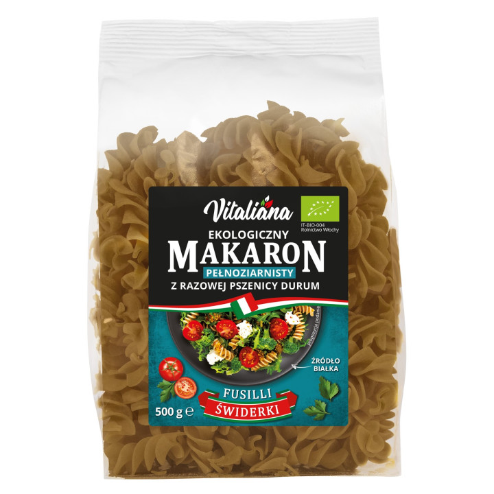 Makaron Swiderki Razowy BIO 500 g - Vitaliana - Ekochatka