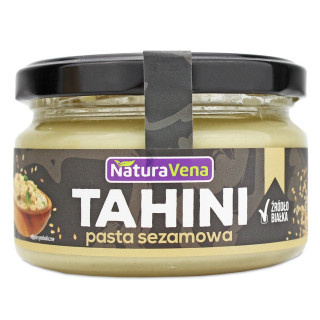 Tahini Pasta Sezamowa 185 g - Naturavena - Ekochatka