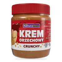 Krem Orzechowy Crunchy 100% Orzeszków Ziemnych 340 g - Naturavena
