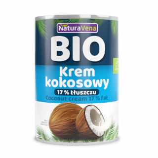 Krem Kokosowy 17% BIO 400 ml - Naturavena - Ekochatka