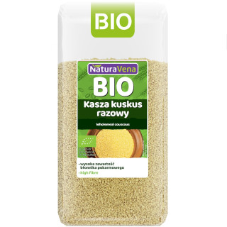 Kuskus Razowy BIO 400 g - Naturavena - Ekochatka