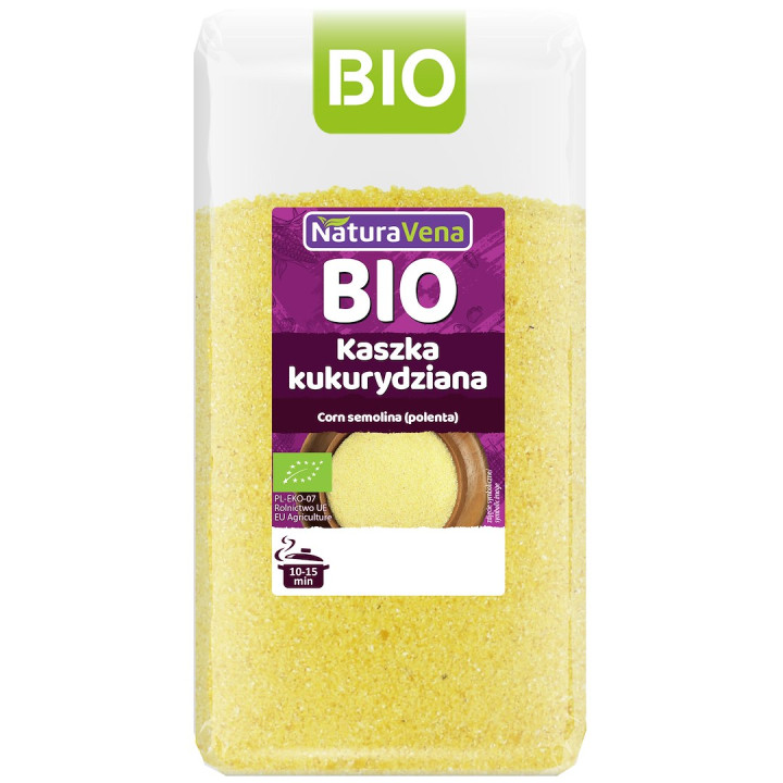 Kaszka Kukurydziana BIO 400 g - Naturavena - Ekochatka