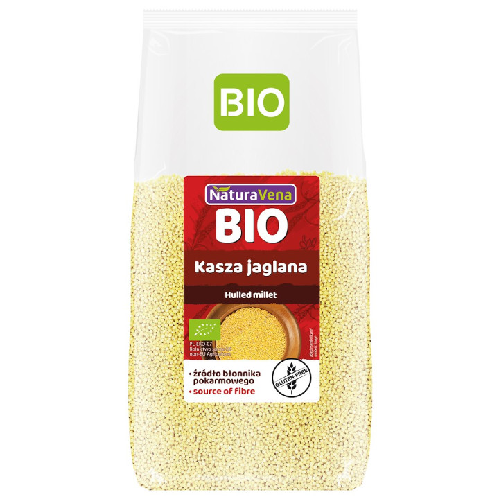Kasza Jaglana BIO 500 g - Naturavena - Ekochatka