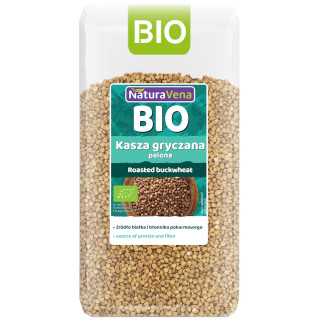 Kasza Gryczana Palona BIO 500 g - Naturavena - Ekochatka