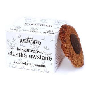 Ciastka Owsiane z Czekoladą i Wanilią Bezglutenowe 150 g - Warszawski 