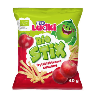 Frytki Jabłkowe Suszone BIO 40 g - Eko Ludki - Ekochatka