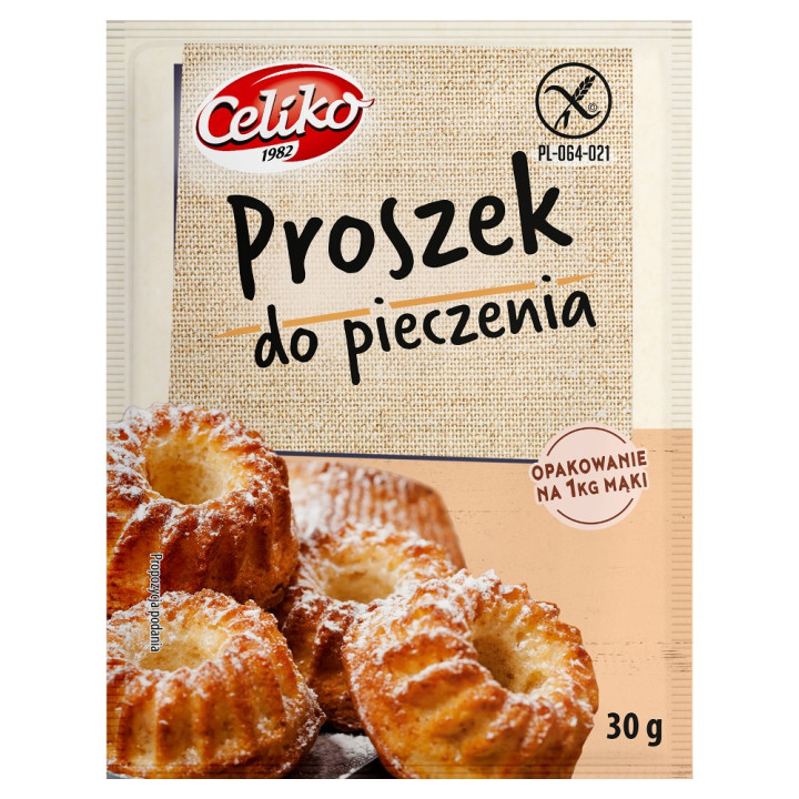 Proszek do Pieczenia Bezglutenowy 30 g - Celiko - Ekochatka