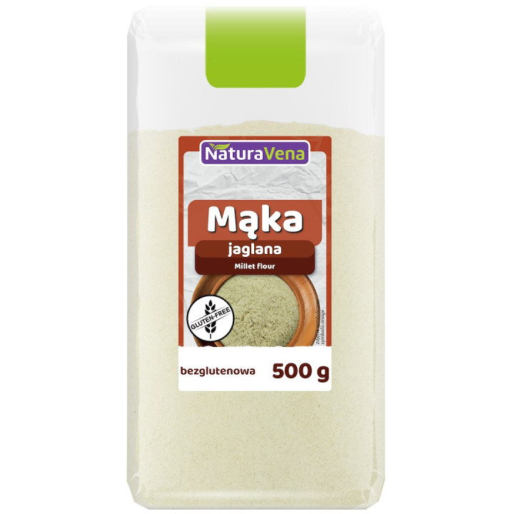 Mąka Jaglana Bezglutenowa 500 g - Naturavena - Ekochatka