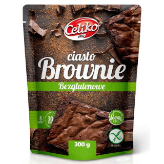 Mieszanka na Brownie Czekoladowe Bezglutenowa 300 g - Celiko - Ekochat
