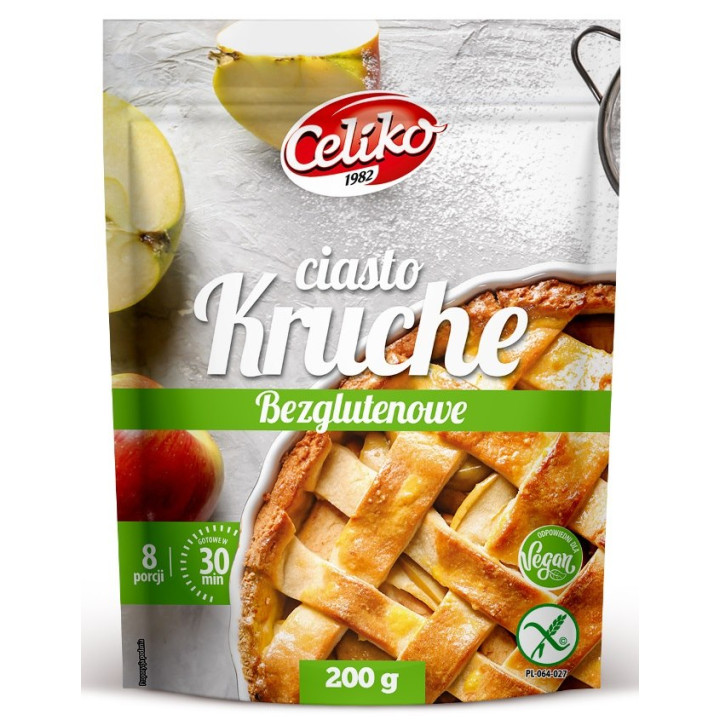 Mieszanka do Wypieku Ciasta Kruchego Bezglutenowa 200 g - Celiko - Eko