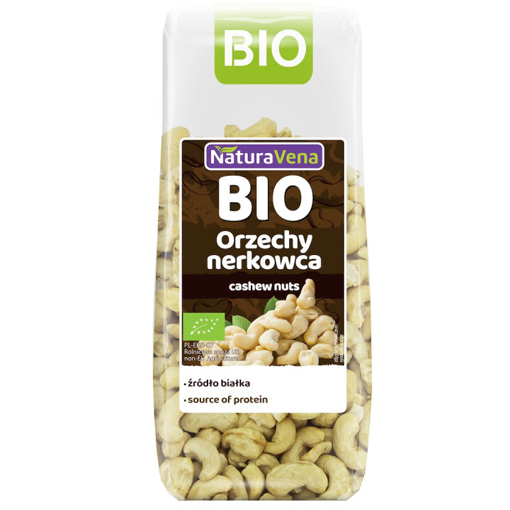 Orzechy Nerkowca BIO 100 g - Naturavena - Ekochatka