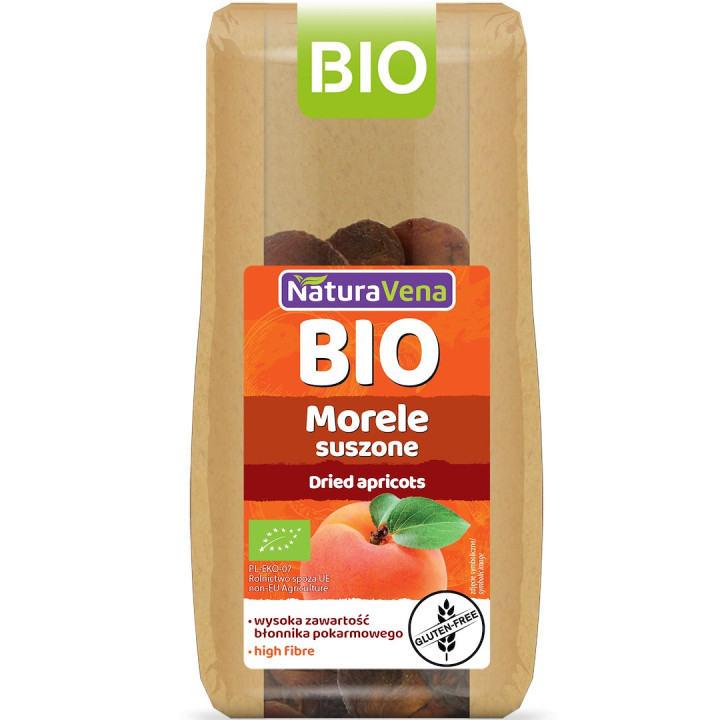 Morele Suszone BIO 150 g - Naturavena - Ekochatka