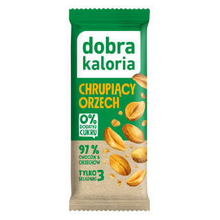 Baton Daktylowy Chrupiący Orzech 35 g - Dobra Kaloria - Ekochatka