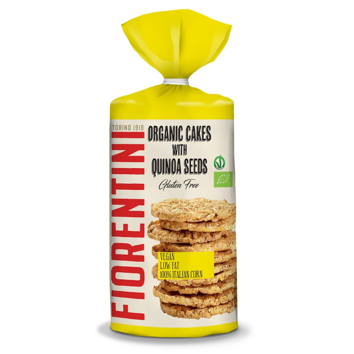 Wafle Kukurydziane z Quinoa Bezglutenowe BIO 120 g - Fiorentini - Ekoc
