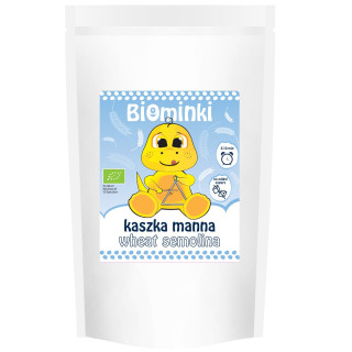 Kaszka Manna bez Dodatku Cukrów BIO 200 g - Biominki - Ekochatka