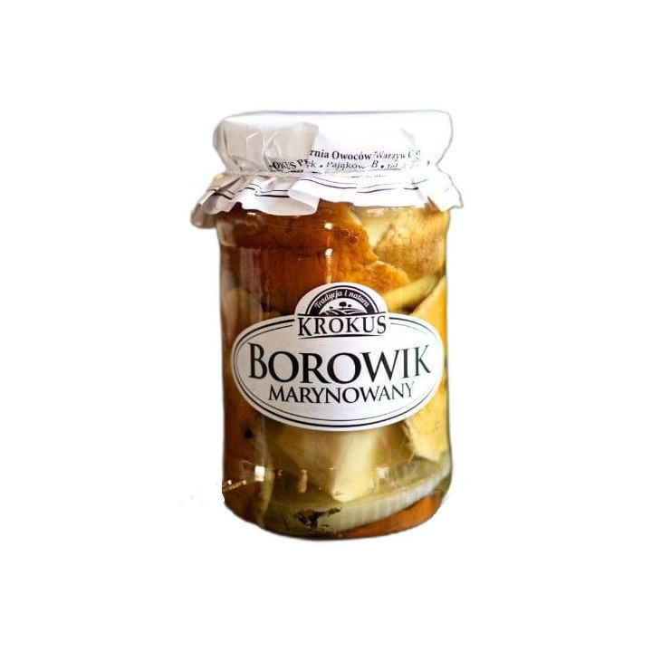 Borowik Szlachetny Marynowany Bezglutenowy 360 g - Krokus - Ekochatka