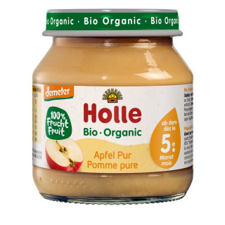 Jabłko dla Niemowląt Bezglutenowe od 5 Miesiąca Demeter BIO 125 g - Ho