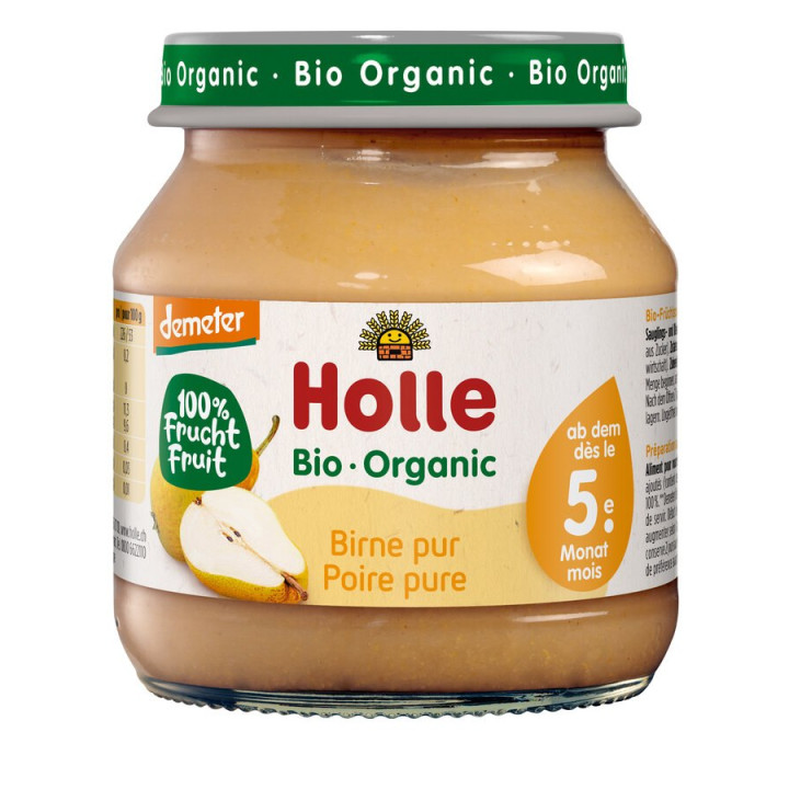 Gruszka dla Niemowląt Bezglutenowa od 5 Miesiąca Demeter BIO 125 g - H