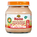 Kurczak dla Niemowląt Bezglutenowy od 5 Miesiąca BIO 125 g - Holle
