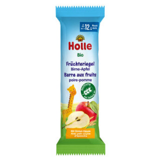 Batonik Gruszka Jabłko dla Dzieci od 1 Roku BIO 25 g - Holle - Ekochat