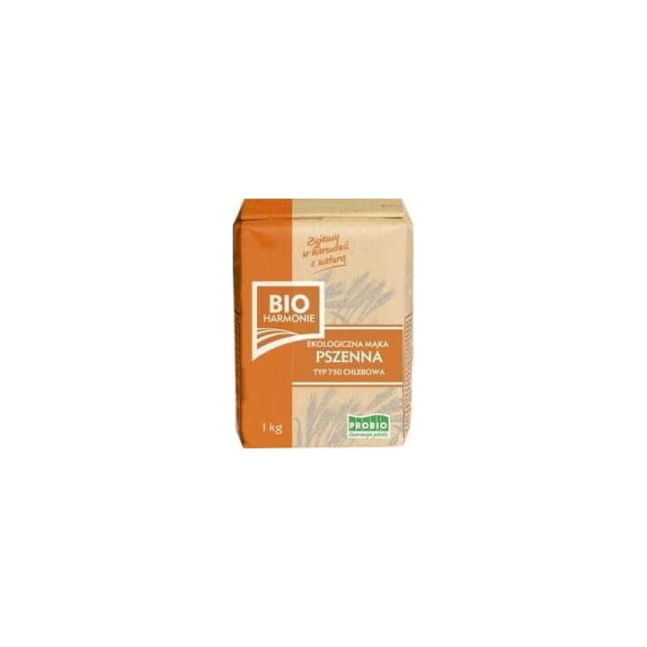 Mąka Pszenna Chlebowa Typ 750 BIO 1 kg - Probio - Ekochatka