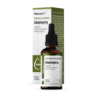 Adaptogeny Ekstrakty w Kroplach Bezglutenowe 30 ml - Pharmovit - Ekoch