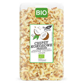 Chipsy Kokosowe Prażone BIO 400 g - Bio Planet - Ekochatka