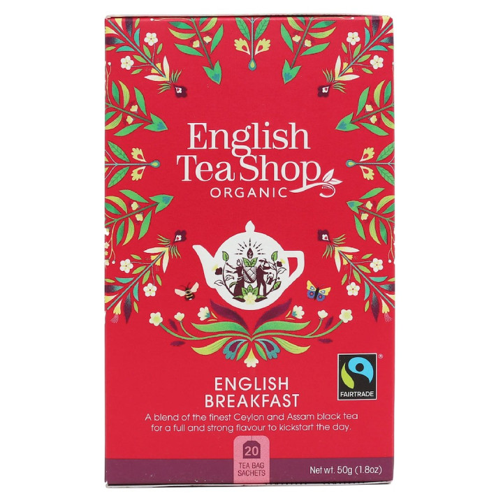 Herbata Czarna English Breakfast BIO 50 g - English Tea Shop - Ekochat