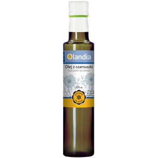 Olej z Czarnuszki Tłoczony na Zimno 250 ml - Olandia - Ekochatka