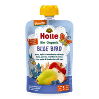 Mus Owocowy Niebieski Ptak od 6 Miesiąca BIO 100 g - Holle