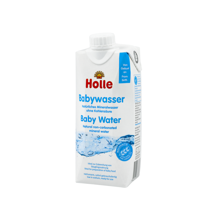 Woda Mineralna Niegazowana dla Niemowląt 500 ml - Holle - Ekochatka