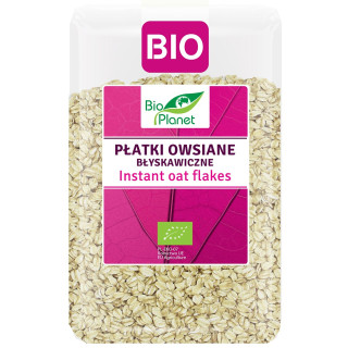 Płatki Owsiane Błyskawiczne BIO 1 kg - Bio Planet - Ekochatka